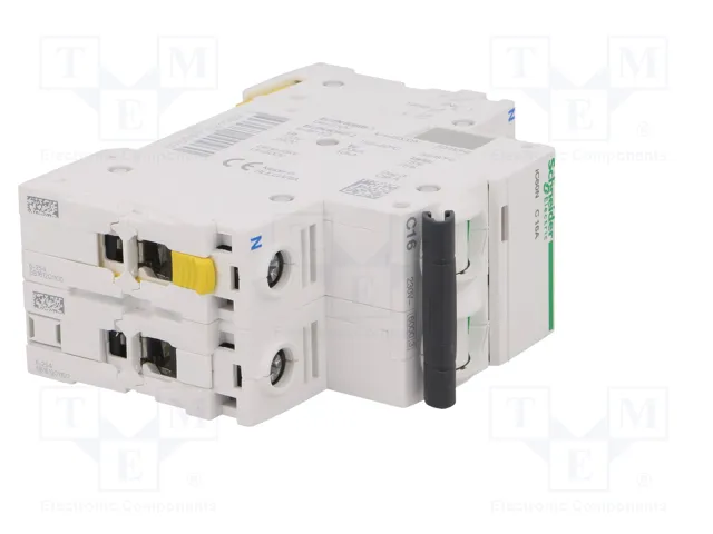 SCHNEIDER ELECTRIC Interruptor magnetotérmico iC60N 16A 1+N 6kA SCHNEIDER ELECTRIC Interruptor magnetotérmico iC60N 16A 1+N 6kA