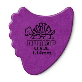 Dunlop Púas Tortex Fin 1,14 mm (Pack de 72)
