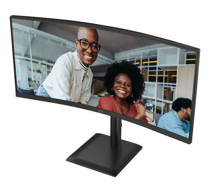 AOC CU34E4CV Monitor Profesional Ultrapanorámico Curvo 34 pulg WQHD Black