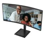 AOC CU34E4CV Monitor Profesional Ultrapanorámico Curvo 34 pulg WQHD Black