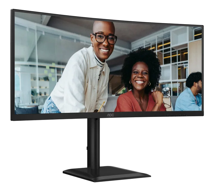 AOC CU34E4CV Monitor Profesional Ultrapanorámico Curvo 34 pulg WQHD Black