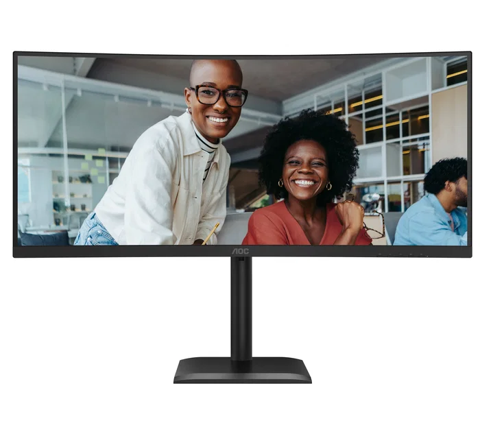 AOC CU34E4CV Monitor Profesional Ultrapanorámico Curvo 34 pulg WQHD Black