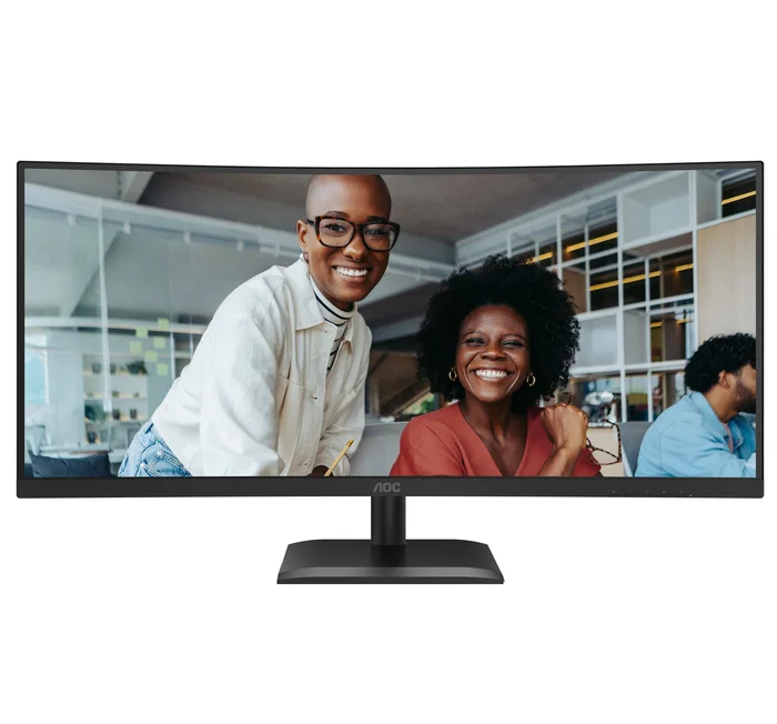 AOC CU34E4CV Monitor Profesional Ultrapanorámico Curvo 34 pulg WQHD Black