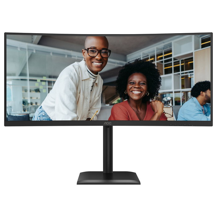 AOC CU34E4CV Monitor Curvo 86,4 cm (34") 3440x1440 UWQHD 21:9 120Hz 4ms AMD FreeSync 2xHDMI DP USB-C Negro