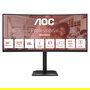 AOC CU34E4CV Monitor Curvo 86,4 cm (34") 3440x1440 UWQHD 21:9 120Hz 4ms AMD FreeSync 2xHDMI DP USB-C Negro