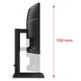 AOC CU34E4CV Monitor Profesional Curvo 34 Pulgadas WQHD 120Hz USB-C 90W Negro