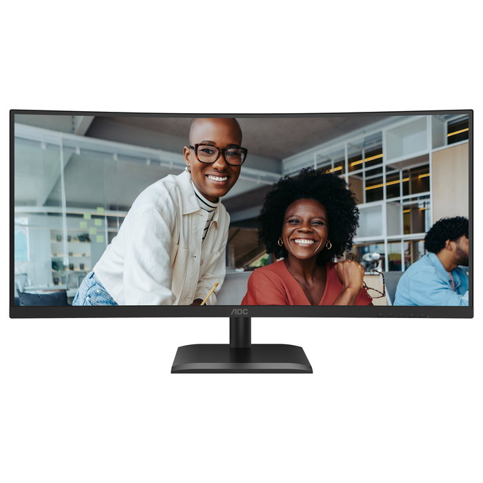 AOC CU34E4CV Monitor Curvo 86,4 cm (34") 3440x1440 UWQHD 21:9 120Hz 4ms AMD FreeSync 2xHDMI DP USB-C Negro