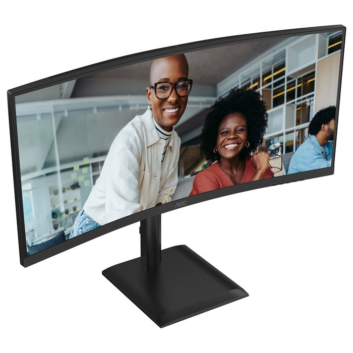 AOC CU34E4CV Monitor Curvo 86,4 cm (34") 3440x1440 UWQHD 21:9 120Hz 4ms AMD FreeSync 2xHDMI DP USB-C Negro