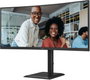 AOC CU34E4CV Monitor Profesional Curvo 34 pulg. WQHD 120Hz