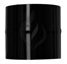Manguito Antigoteo Estufa Vitrificado Negro 110mm ANTIV110