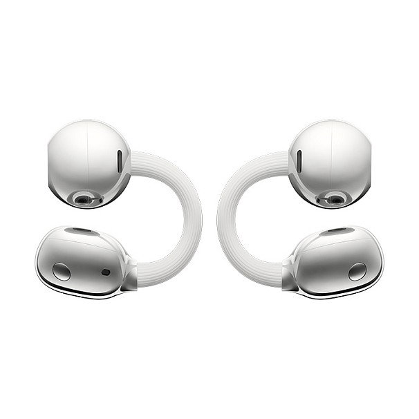 HUAWEI FreeClip 2 - Auriculares Inalámbricos TWS Bluetooth 6.0, Blanco, IP57, Carga USB-C, Llamadas/Música, con Estuche de Carga