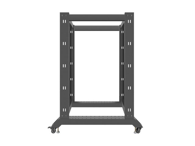 Lanberg Base para rack abierto 19 pulgadas 22U 600x1000 Negro