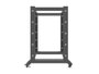 Lanberg Base para rack abierto 19 pulgadas 22U 600x1000 Negro