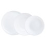 Luminarc Bloom Vajilla Opal de 18 Piezas Blanco