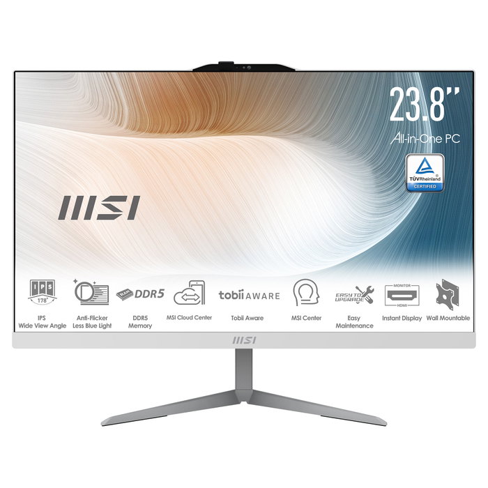 MSI Modern AM242 1M-2222EU con U3-100U, 8GB, 512GB SSD y Windows 11 Pro