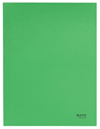 Leitz 39060055 Carpeta de Cartón 3 Solapas A4 Reciclable 100% Verde