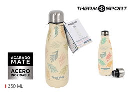 Thermosport Botella Termo Decorada 350 ml Ø7 x 22 cm (6 Unidades)