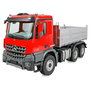 AMEWI Mercedes-Benz Arocs 6x6 Muldenkipper 1:14 RTR, Camión Basculante Eléctrico Radio Control, 595 mm, 6.1 kg, 5000 mAh, 14+ años, Rojo/Gris