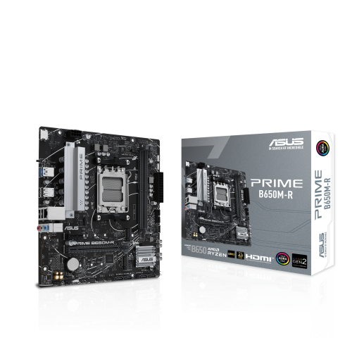 ASUS PRIME B650M-R micro ATX con Socket AM5 y DDR5 ASUS PRIME B650M-R micro ATX con Socket AM5 y DDR5