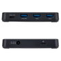 Startech Hub USB-C de 4 Puertos 5 Gbps con Cable Host 2-en-1 y BC 1.2: 1x USB-C, 3x USB-A y Alimentación Externa
