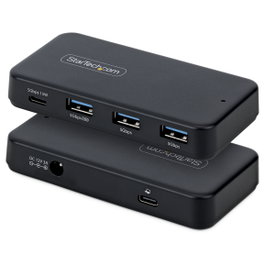 StarTech Hub USB-C y USB-A de 4 Puertos 5Gbps con Carga