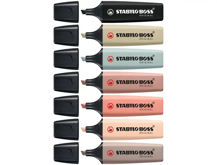 Stabilo Boss Original Nature Colors Verde Tierra (Set de 10) Stabilo Boss Original Nature Colors Verde Tierra (Set de 10)
