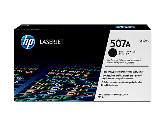 HP Cartucho de Tóner 507A CE400A Negro