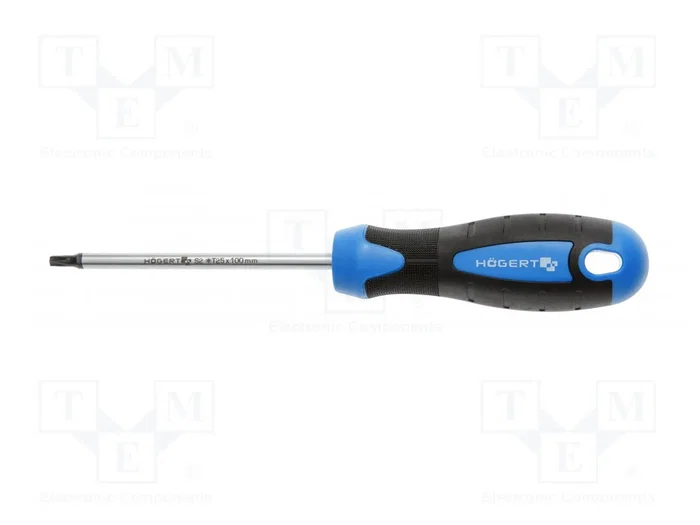 HÖGERT TECHNIK Destornillador estándar Torx® TX25 100mm HÖGERT TECHNIK Destornillador estándar Torx® TX25 100mm