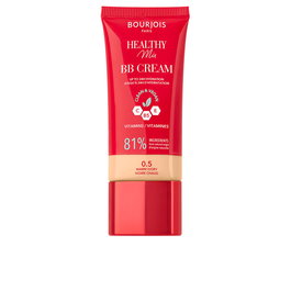 Bourjois Healthy Mix BB Cream #0.5 Warm Ivory - 30 ml - Base Maquillaje Cobertura Natural Luminosa Vegana - Tono Claro