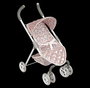 Muñecas Arias Silla de Paseo Fantasy para niño/a, Dimensiones: 29x53x60 cm, Altura del manillar: 62 cm