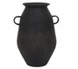 DKD Home Decor Jarrón Neoclásico Negro Metal 26.5 x 40 x 26.5 cm (2 Unidades)