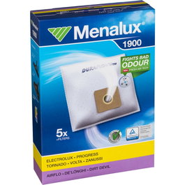 Menalux 1900 Bolsas de Polvo de 5 Unidades con Microfiltro