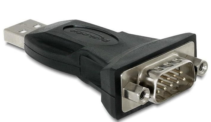 DeLOCK Adaptador USB 2.0 a serial RS-232 DB9