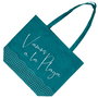 Jet Lag Bolsa Tote Bag 50x40x15 cm Surtidos Margaritas Cerezas Turquesa