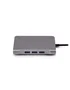 Urban Factory TCM16UF Estación Base/Docking USB-C con PD 100W, Dual Pantalla HDMI 4K & VGA, Puerto LAN Gigabit, 3x USB 3.0, Lector de Tarjetas - Color Gris
