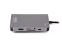 Urban Factory TCM16UF Estación Base/Docking USB-C con PD 100W, Dual Pantalla HDMI 4K & VGA, Puerto LAN Gigabit, 3x USB 3.0, Lector de Tarjetas - Color Gris