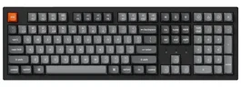 Keychron K10M-H1 Teclado Mecánico Full Size, Interruptor Rojo, Inalámbrico Bluetooth/RF, Retroiluminación RGB, Disposición Polaca