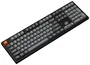 Keychron K10M-H1 Teclado Mecánico Full Size, Interruptor Rojo, Inalámbrico Bluetooth/RF, Retroiluminación RGB, Disposición Polaca
