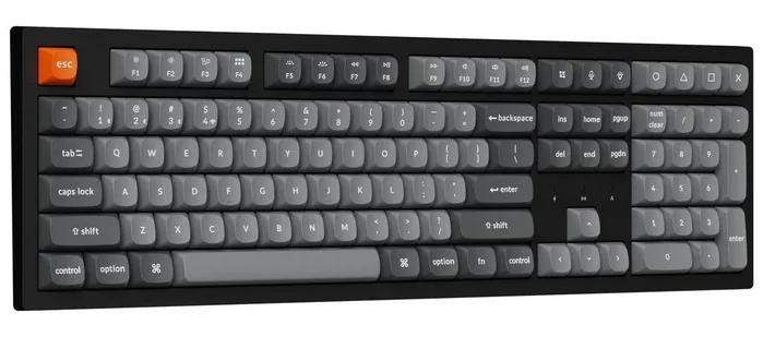 Keychron K10M-H1 Teclado Mecánico Full Size, Interruptor Rojo, Inalámbrico Bluetooth/RF, Retroiluminación RGB, Disposición Polaca Keychron K10M-H1 Teclado Mecánico Full Size, Interruptor Rojo, Inalámbrico Bluetooth/RF, Retroiluminación RGB, Disposición Polaca