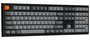 Keychron K10M-H1 Teclado Mecánico Full Size, Interruptor Rojo, Inalámbrico Bluetooth/RF, Retroiluminación RGB, Disposición Polaca
