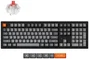 Keychron K10M-H1 Teclado Mecánico Full Size, Interruptor Rojo, Inalámbrico Bluetooth/RF, Retroiluminación RGB, Disposición Polaca