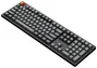 Keychron K10M-H1 Teclado Mecánico Full Size, Interruptor Rojo, Inalámbrico Bluetooth/RF, Retroiluminación RGB, Disposición Polaca