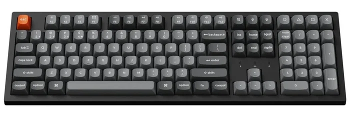 Keychron K10M-H1 Teclado Mecánico Full Size, Interruptor Rojo, Inalámbrico Bluetooth/RF, Retroiluminación RGB, Disposición Polaca Keychron K10M-H1 Teclado Mecánico Full Size, Interruptor Rojo, Inalámbrico Bluetooth/RF, Retroiluminación RGB, Disposición Polaca