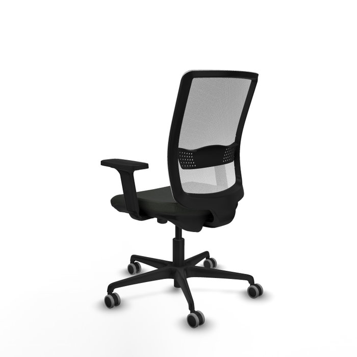 PIQUERAS Y CRESPO Silla de oficina Haches Negro/Blanco