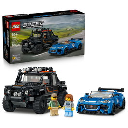 LEGO Speed Champions Jaguar Project 7 y Land Rover Defender 77264