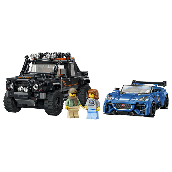 LEGO Speed Champions Jaguar Project 7 y Land Rover Defender 77264 LEGO Speed Champions Jaguar Project 7 y Land Rover Defender 77264