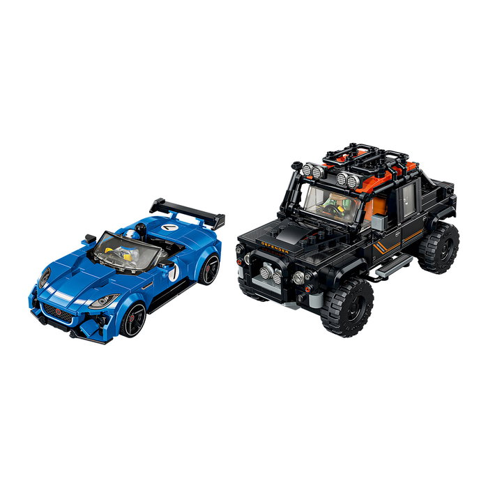 LEGO Speed Champions Jaguar Project 7 y Land Rover Defender LEGO Speed Champions Jaguar Project 7 y Land Rover Defender