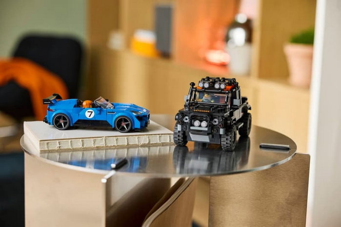 LEGO Speed Champions Jaguar Project 7 y Land Rover Defender LEGO Speed Champions Jaguar Project 7 y Land Rover Defender