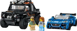 LEGO Speed Champions Jaguar Project 7 y Land Rover Defender