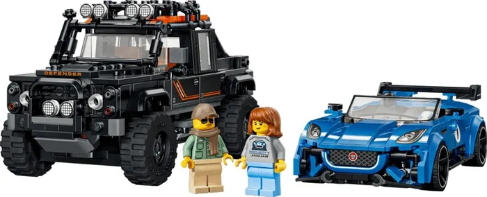 LEGO Speed Champions Jaguar Project 7 y Land Rover Defender LEGO Speed Champions Jaguar Project 7 y Land Rover Defender